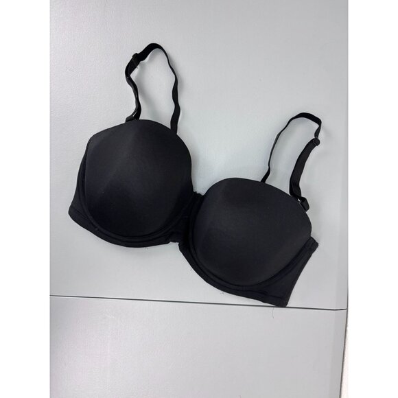 Wacoal women's 40DDD black red carpet strapless underwire bra lightly lined - Picture 1 of 5
